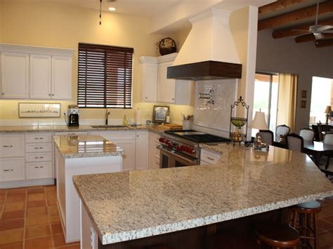 It isn't always a simple fix, however. Giallo Fiesta Granite Kitchen Countertop Design Ideas