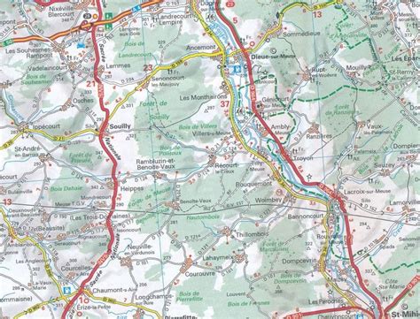 514 Ile De France Michelin Regional Map 2023 Sale