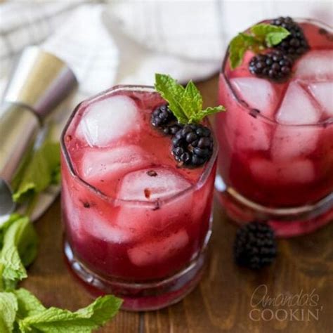 Blackberry Bourbon Lemonade Recipe Low Carb Amandas