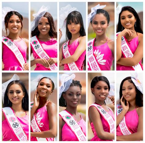 Miss World Guyana 2022 Meet The 10 Finalists