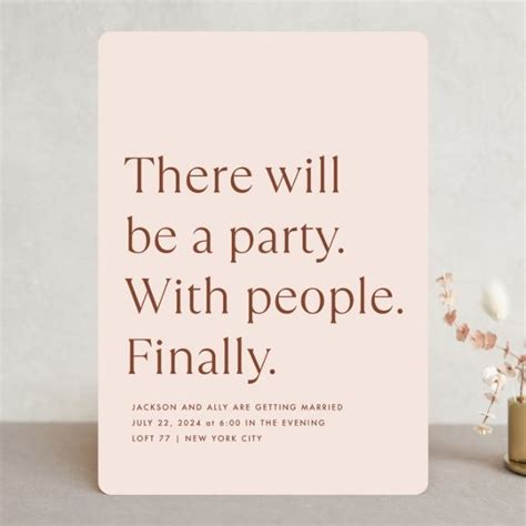 The 14 Best Funny Wedding Invitations Of 2022