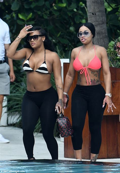 Blac Chyna Shows Off Her Slim Figure And Flaunts Underboob As She