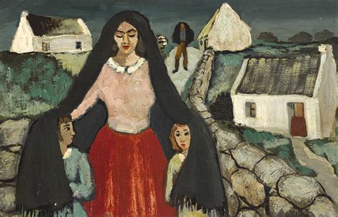 Shawl By Gerard Dillon 1916 1971 1916 1971 At Whytes Auctions