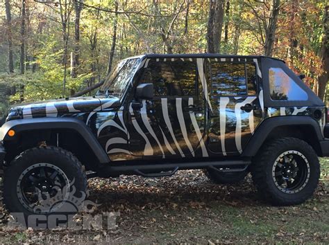 Graphics Wrap Gives This Jeep A One Of A Kind Look