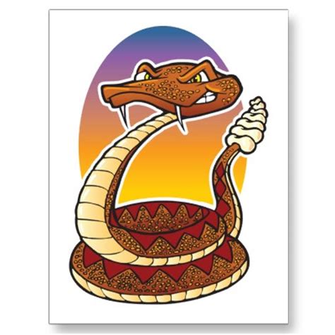 Cartoon Rattlesnake Clip Art Library