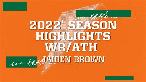 2022 Season Highlights Wrath Jaiden Brown Highlights Hudl