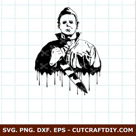 Michael Myers SVG Halloween SVG Horror Movies SVG PNG DXF EPS