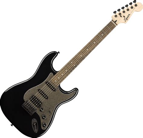 Squier Bullet Stratocaster HT HSS FSR Ltd Black Metallic Black Solid