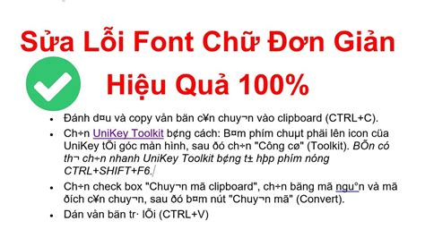 Cách sửa lỗi font chữ trong Word hiệu quả 100 Trang cung cấp kiến