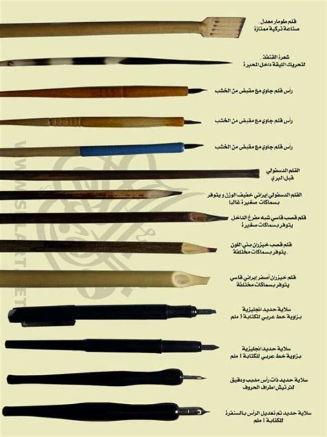 Pen Arabic Calligraphy Reed Pen Calligraphy Tools Persian