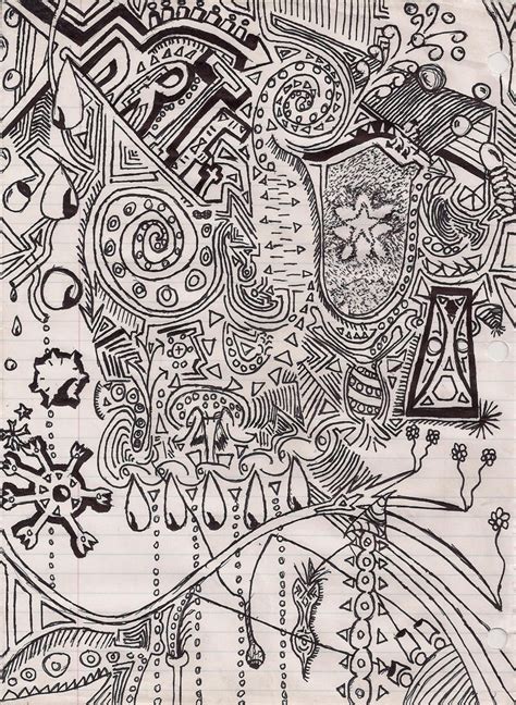 Psychedelic Sketch 1 By Hippiesal On Deviantart