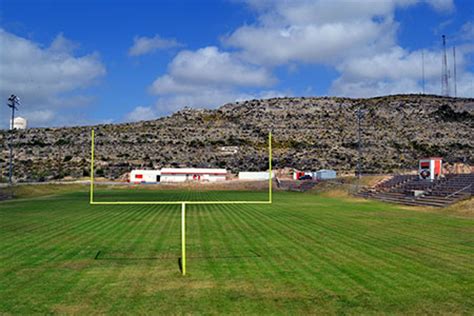 At eagle stadium, we have designed a program named kids active. Eagle Stadium - Sanderson, Texas