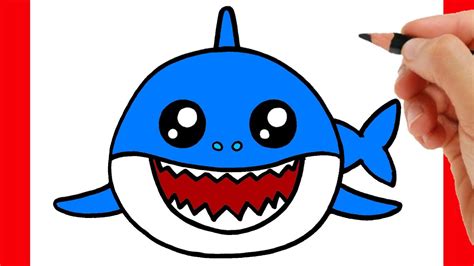 How To Draw Baby Shark Easy Step By Step