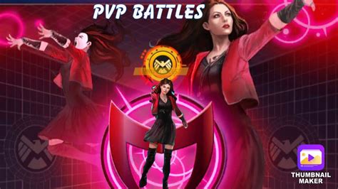 Mpq Marvel Puzzle Quest Pvp Battles Featuring Scarlet Witch Wanda