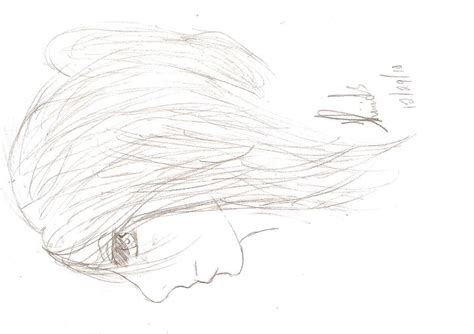 Anime Girl Side Profile By Asukamiharu On Deviantart