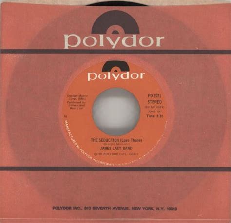 James Last The Seduction Vinyl Records Lp Cd On Cdandlp