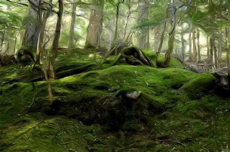 Mythic Forest Reminds Self Of Middle Earth Marc Caryl Photography