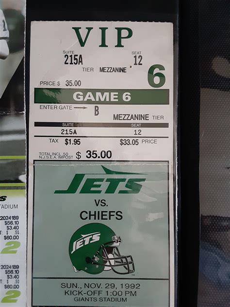 Found My Book Of Jets Season Tickets NY Jets Forum JetNation Com