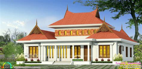 Curvy Roof 4 Bhk Kerala Home Design Kerala Home Design And Floor Vrogue