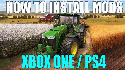How To Install Mods In Farming Simulator 19 On Xbox Oneps4 Tutorial