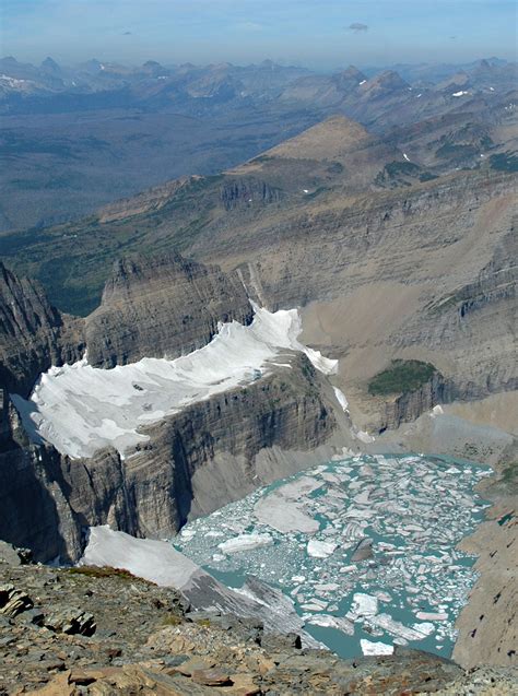 Grinnell Glacier In 2009 In Glacier National Park Montana Image Free