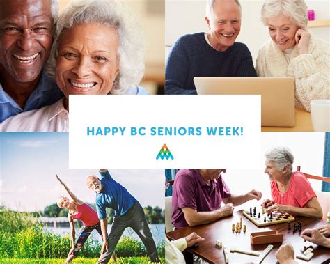 Happy Bc Seniors Week North Shore Community Resources