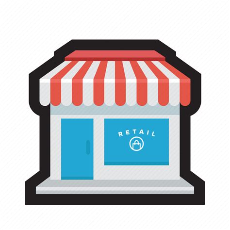 Grocery Market Mart Retail Store Icon Download On Iconfinder