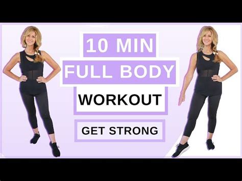 10 Minute Full Body Workout For Women Over 50 Beginner Friendly