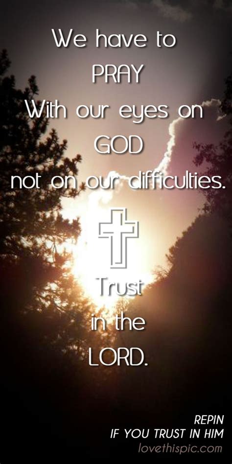 Trust In The Lord Quotes Quotesgram