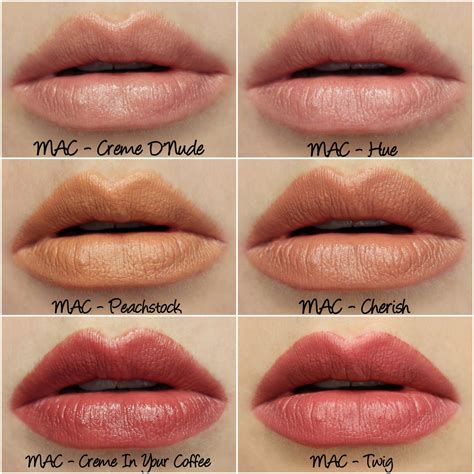 MAC Permanent Nude Neutral Lipsticks Swatches Review Part Three