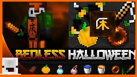 Bedless Halloween 60k 16x Mcpe Pvp Texture Pack By Hampacks Youtube