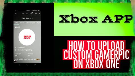 How To Upload A Custom Gamerpic On Xbox One With The Xbox Beta Appandroid Only Youtube