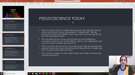 Pseudoscience Sci101 Wt1 Youtube