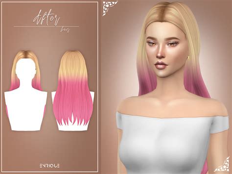 Enriques4 After Hair Sims Hair Sims 4 Womens Hairstyles
