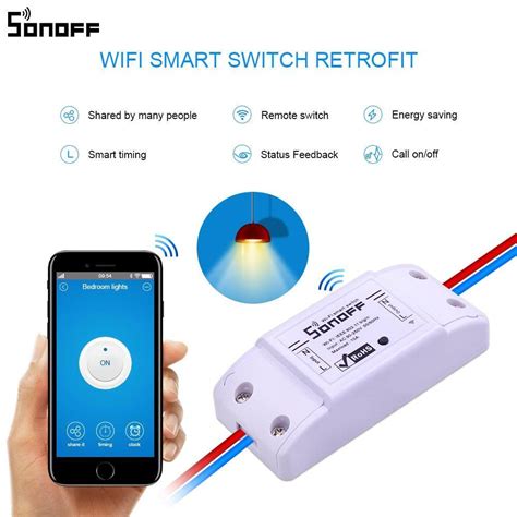Sonoff Basic Wifi Smart Remote Controller Switch Smartways Security