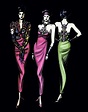 GIANNI VERSACE Illustration | Fashion, Gianni versace 90s, Fashion sketches