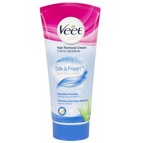 Enriched with active ingredients such as aloe vera and vitamin e, this hair removal cream for women moisturizes, leaving your skin feeling smooth and soft. Veet Sensitive Formula Hair Removal Gel Cream - 200ml ...