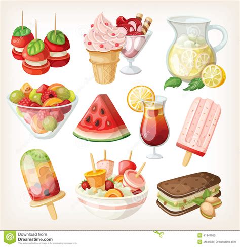 Cold Food Clip Art Cliparts