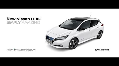 Grfx Motion Nissan Leaf 2018 Typography Youtube