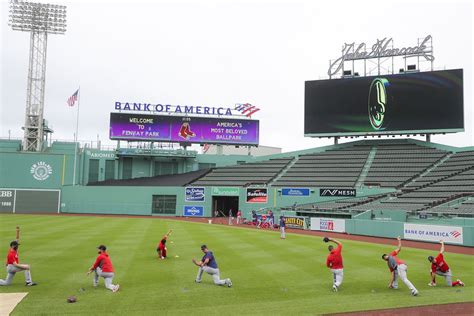 Photos Red Sox Hold First Summer Camp Workouts At Fenway Park The