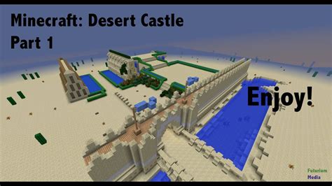 Minecraft Desert Castle Part 1 Youtube