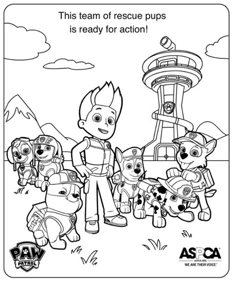 Free paw patrol coloring pages happiness is homemade. Free Printable PAW Patrol Coloring Pages are fun for kids ...