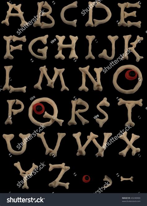 Googl | complete alphabet inc. Bones Alphabet Stock Photo 43240000 - Shutterstock