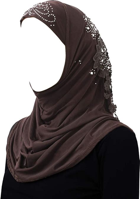 Middle East Details About One Piece Muslim Women Hijab Amira Scarf Islamic Arab Headscarf Wrap