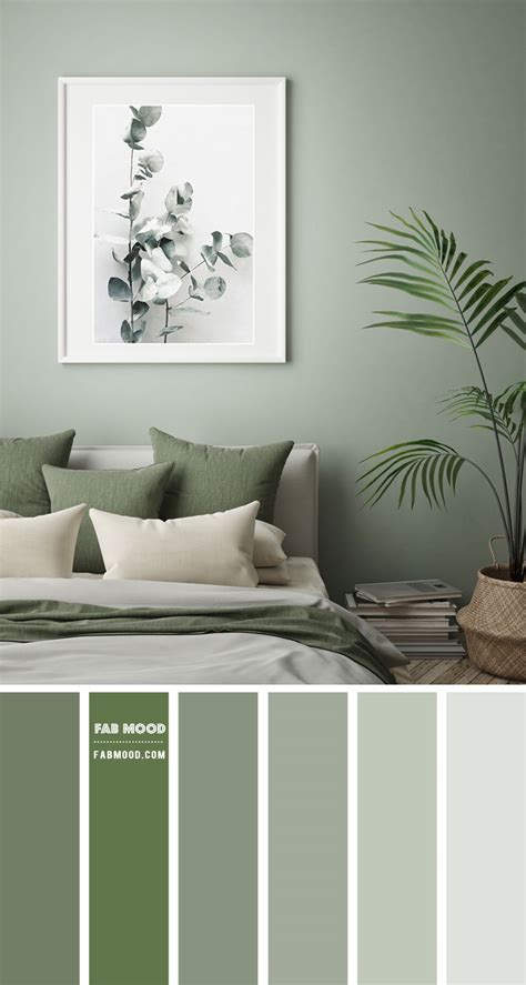 14 Beautiful Bedroom Colour Schemes Sage Green Colour Scheme