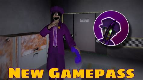 The New Purple Guy Gamepass In Fredbears Mega Roleplay Youtube