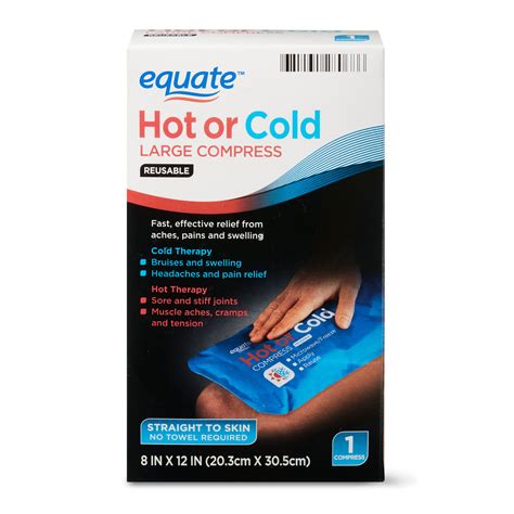 Equate Reusable Large Hot And Cold Pack 8x12 1 Count