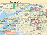 Map of Osaka | japan japan | Pinterest | Osaka