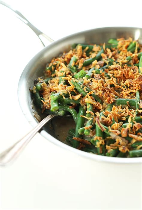 vegan green bean casserole minimalist baker recipes