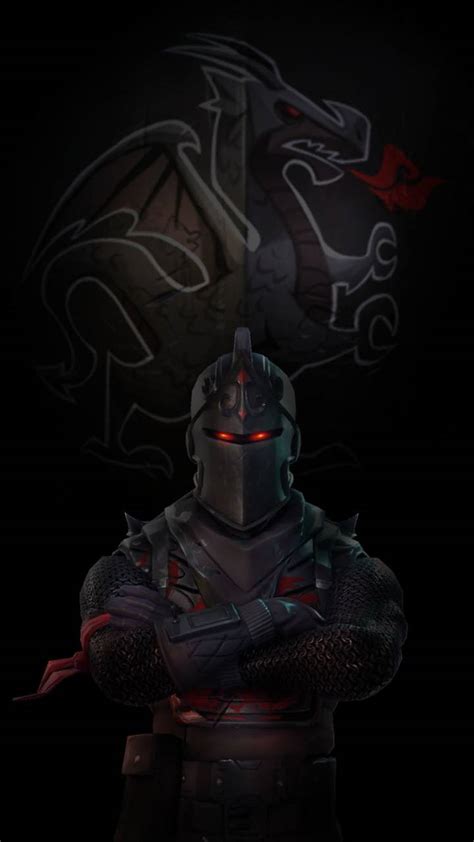 Premium action figure of the black knight skin from fortnite's battle royale mode. Dark Knight Fortnite Wallpapers - Wallpaper Cave
